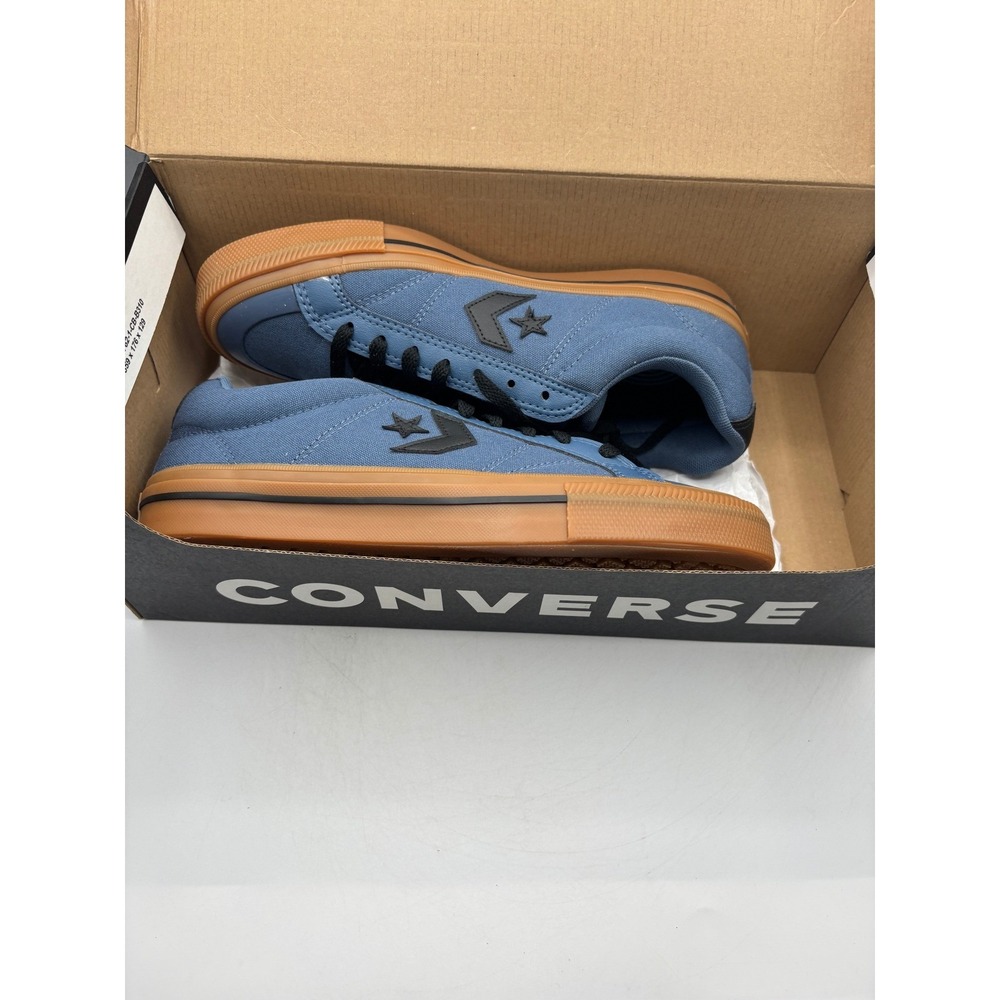 Converse Sport Casual Ox Shoes Men Size 9 Blue Black Casual A13224C - Picture 6 of 9